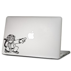 สติกเกอร์แม็คบุ๊ค ลิง  Monkey  Notebook / MacBook Sticker 