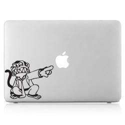 สติกเกอร์แม็คบุ๊ค ลิง  Monkey  Notebook / MacBook Sticker 