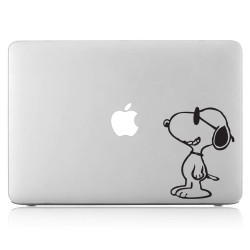 Snoopy Cartoon Laptop / Macbook Vinyl Decal Sticker 