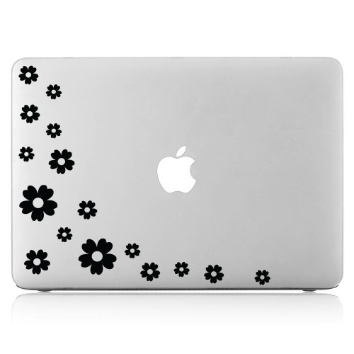 Flower Laptop / Macbook Vinyl Decal Sticker 