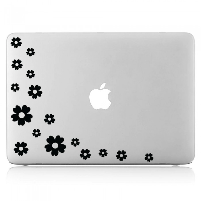 Flower Laptop / Macbook Vinyl Decal Sticker (DM-0019)