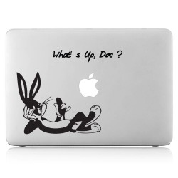 What's Up, Doc? Bugs Bunny Laptop / Macbook Vinyl Decal Sticker 