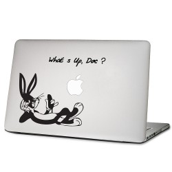 What's Up, Doc? Bugs Bunny Laptop / Macbook Vinyl Decal Sticker 