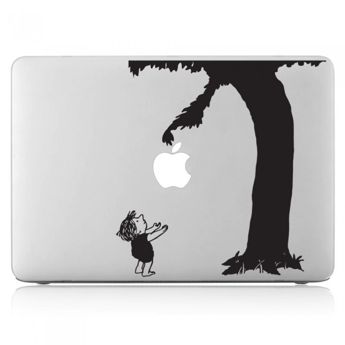 สติกเกอร์แม็คบุ๊ค ต้นไม้ The Giving Tree  Notebook / MacBook Sticker (DM-0021)