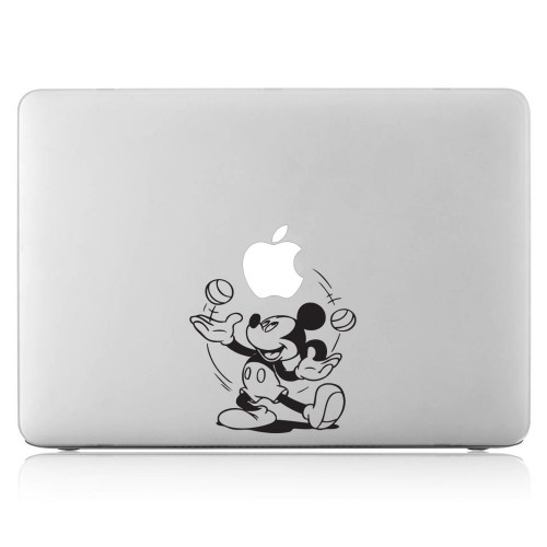 Circus Mickey Mouse Laptop / Macbook Vinyl Decal Sticker 