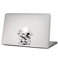 Zirkus Micky maus Laptop / Macbook Sticker Aufkleber