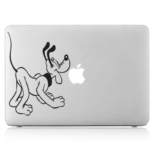 Pluto Mickey Mouse Friend Laptop / Macbook Vinyl Decal Sticker 