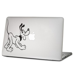 Pluto Micky Maus Freude Laptop / Macbook Sticker Aufkleber