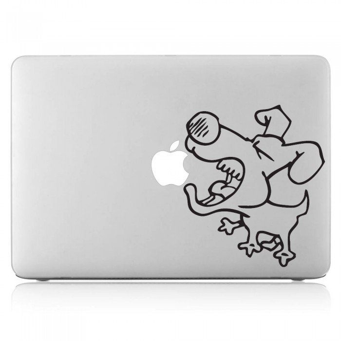 Barking Dog Laptop / Macbook Vinyl Decal Sticker (DM-0039)