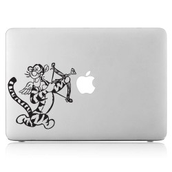Tiger Winnie the Pooh Laptop / Macbook Vinyl Decal Sticker 