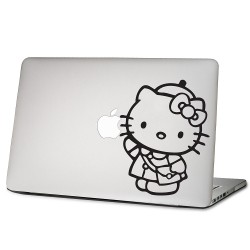 Hello Kitty Laptop / Macbook Vinyl Decal Sticker 