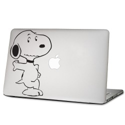 Snoopy Dog peanut  Laptop / Macbook Vinyl Decal Sticker 