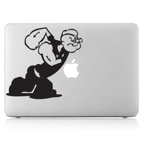 Popeye the Sailor Man Laptop / Macbook Vinyl Decal Sticker 