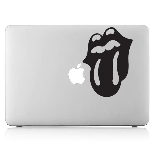 Rolling Stones Mouth Laptop / Macbook Vinyl Decal Sticker 