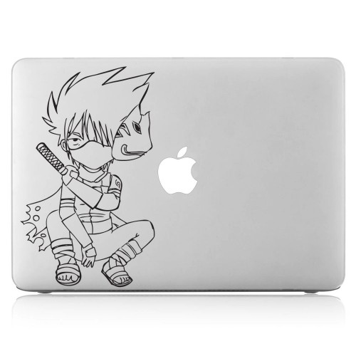 Chibi Kakashi Naruto Ninja Laptop / Macbook Vinyl Decal Sticker 