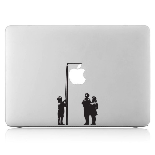 Banksy Very little help  Laptop / Macbook Vinyl Decal Sticker 