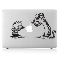 Calvin and Hobbes Friends Laptop / Macbook Vinyl Decal Sticker 