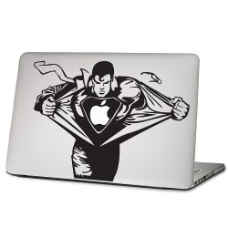 Superman Laptop / Macbook Vinyl Decal Sticker 