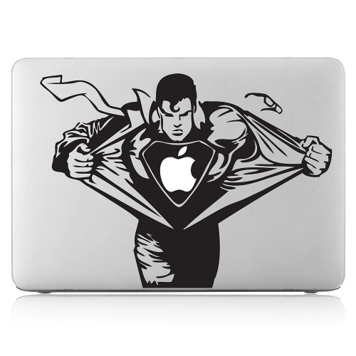 Superman Laptop / Macbook Vinyl Decal Sticker 