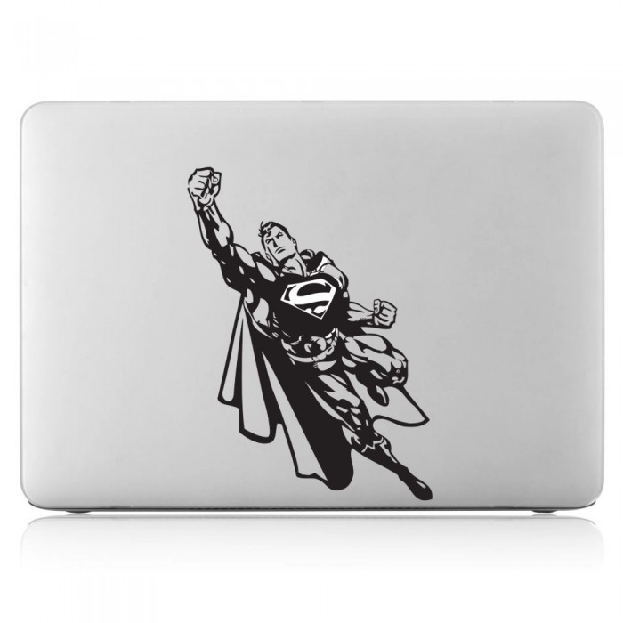 superman apple laptop sticker