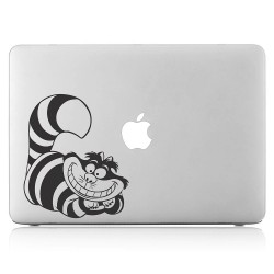 Cheshire Cat in Alice Wonderland Laptop / Macbook Vinyl Decal Sticker 
