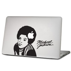สติกเกอร์แม็คบุ๊คไมเคิล แจ็คสัน Young Michael Jackson Notebook / MacBook Sticker 