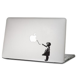Banksy Balloon Girl Laptop / Macbook Vinyl Decal Sticker 