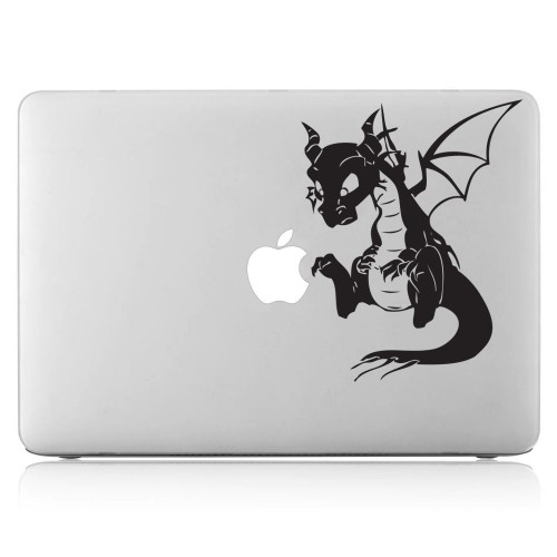 Little Dragon Maleficent Laptop / Macbook Vinyl Decal Sticker 