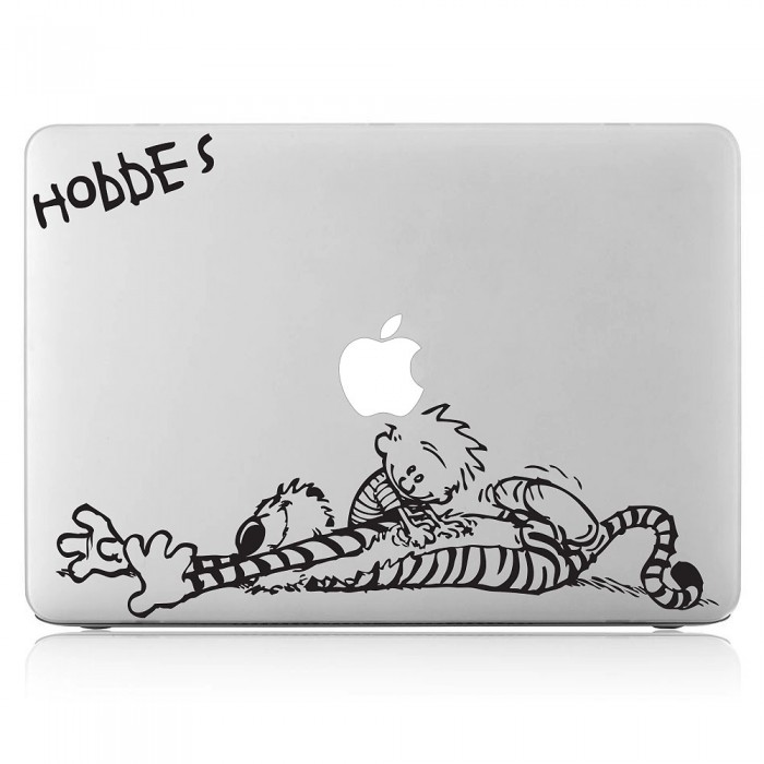 สติกเกอร์แม็คบุ๊ค Calvin and Hobbes friend Notebook / MacBook Sticker (DM-0148)