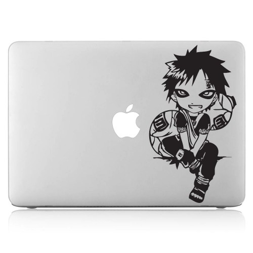Chibi Gaara Naruto Laptop / Macbook Vinyl Decal Sticker 