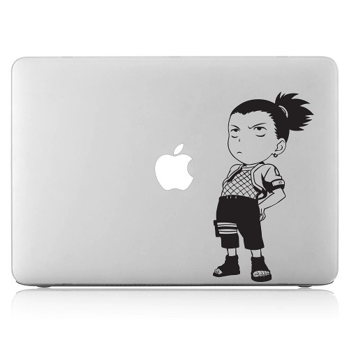 Chibi Nara Shikamaru Naruto Laptop / Macbook Vinyl Decal Sticker 
