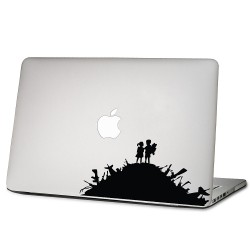 Kids on Guns Hill Banksy  Laptop / Macbook Vinyl Decal Sticker 