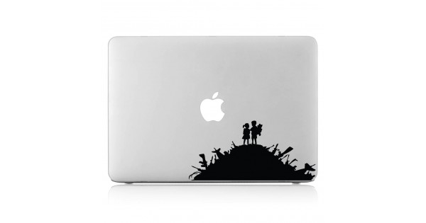 Kids on Guns Hill Banksy Laptop / Macbook Vinyl Decal Sticker