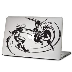 Naruto vs Sasuke Laptop / Macbook Vinyl Decal Sticker 