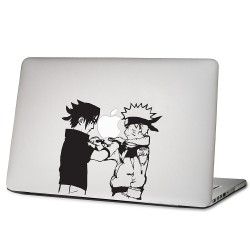 Naruto and Sasuke Shippuden Laptop / Macbook Vinyl Decal Sticker 