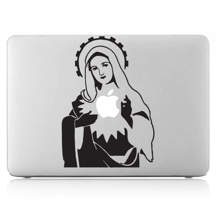 Mary mother of Jesus  Laptop / Macbook Vinyl Decal Sticker (DM-0164)