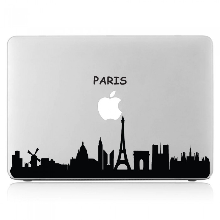 Paris Skyline France Laptop / Macbook Vinyl Decal Sticker (DM-0174)
