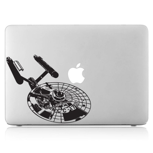 USS Enterprise NCC 1701 Laptop / Macbook Vinyl Decal Sticker 