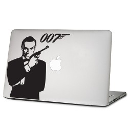 James Bond 007 Laptop / Macbook Sticker Aufkleber