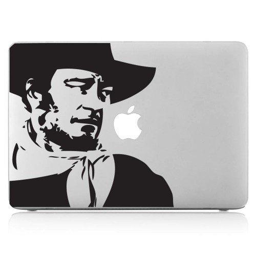 John Wayne Laptop / Macbook Vinyl Decal Sticker 