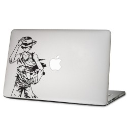 One Piece Monkey D.Luffy Laptop / Macbook Sticker Aufkleber