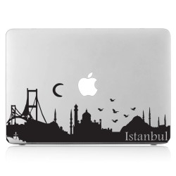 Istanbul Skyline Laptop / Macbook Vinyl Decal Sticker 