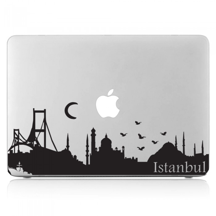 Istanbul Skyline Laptop / Macbook Vinyl Decal Sticker (DM-0211)