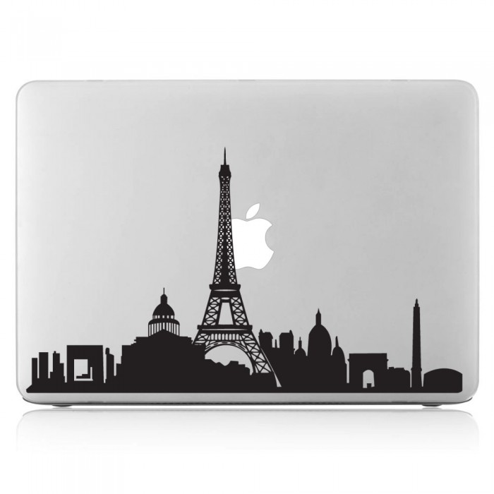 Eiffel Paris Skyline Laptop / Macbook Vinyl Decal Sticker (DM-0220)