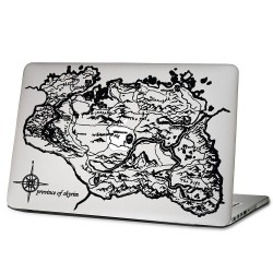 province of skyrim map Laptop / Macbook Vinyl Decal Sticker 