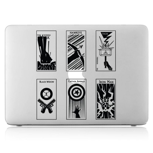  The Avengers Laptop / Macbook Vinyl Decal Sticker 