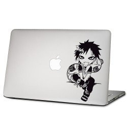Naruto Chibi Gaara Laptop / Macbook Vinyl Decal Sticker 