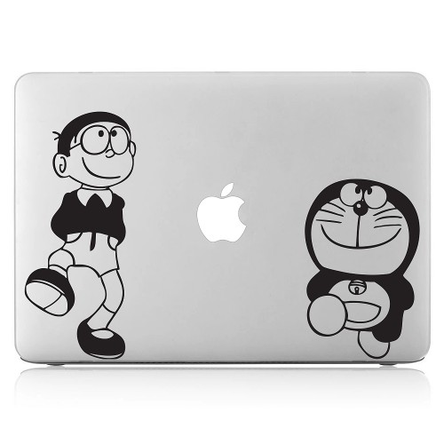 Nobita and Doraemon Laptop / Macbook Vinyl Decal Sticker 