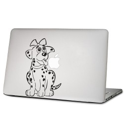 Dalmatian puppy Dog Laptop / Macbook Vinyl Decal Sticker 