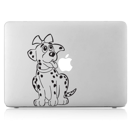 Dalmatian puppy Dog Laptop / Macbook Vinyl Decal Sticker 